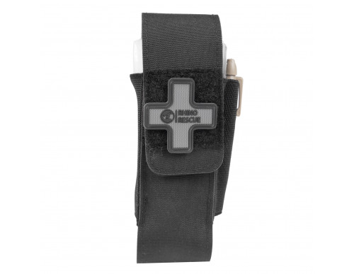 Подсумок с жгутом (RHINO RESCUE) металлический (Black)