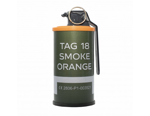 Шашка дымовая (TAG) M18 Orange (с активной чекой)