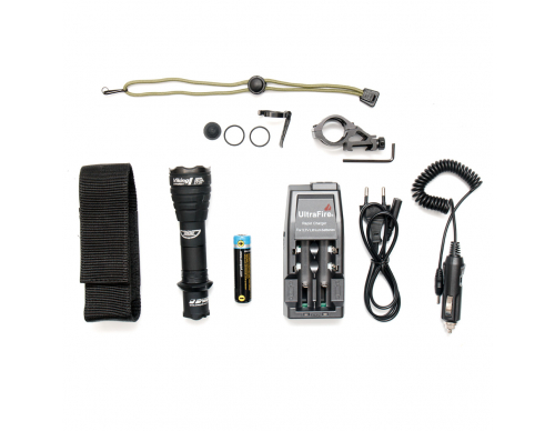 Фонарь (ArmyTek) VIKING Pro v3 2300Lm White комплект (З/У, аккумулятор, крепление)