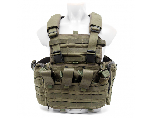Разгрузочный жилет TT с чехлом за спиной Olive